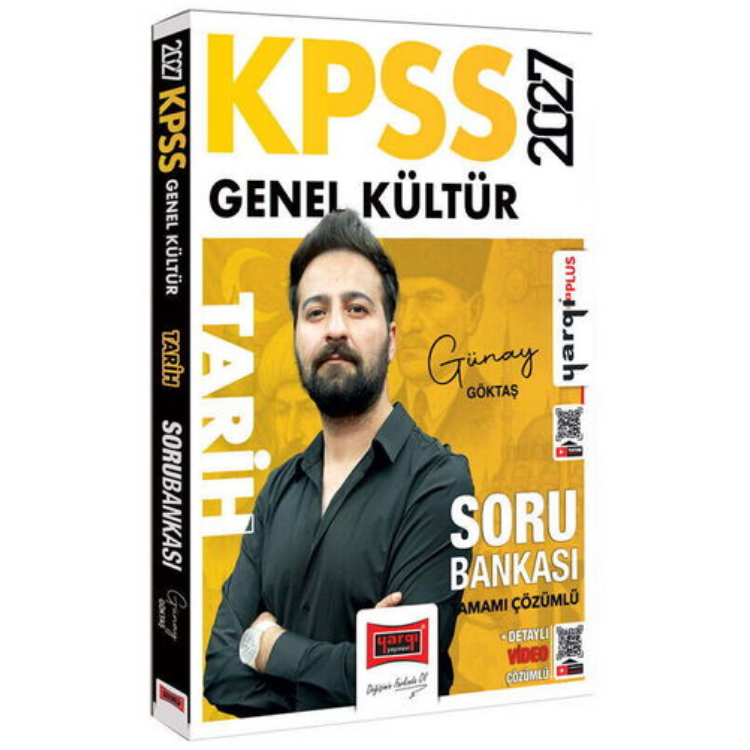2027 KPSS Genel Kültür Tamamı Çözümlü Tarih Soru Bankası-Yargı Yayınları