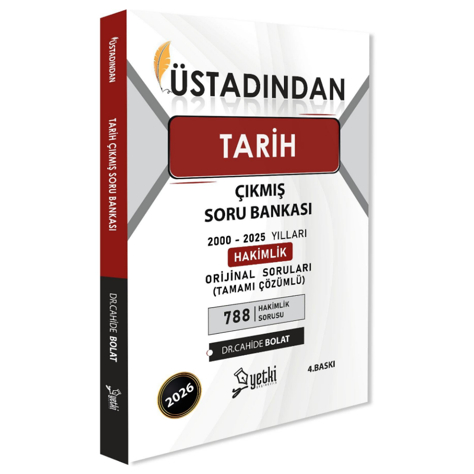 Üstadından Tarih Çıkmış Soru Bankası 2026- Yetki Yayınları