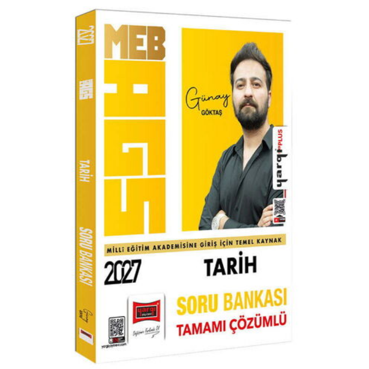 2027 MEB-AGS Tarih Tamamı Çözümlü Soru Bankası-Yargı Yayınları
