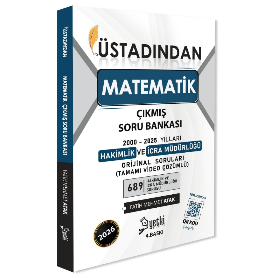 Üstadından Matematik Çıkmış Sorular 2026- Yetki Yayınları