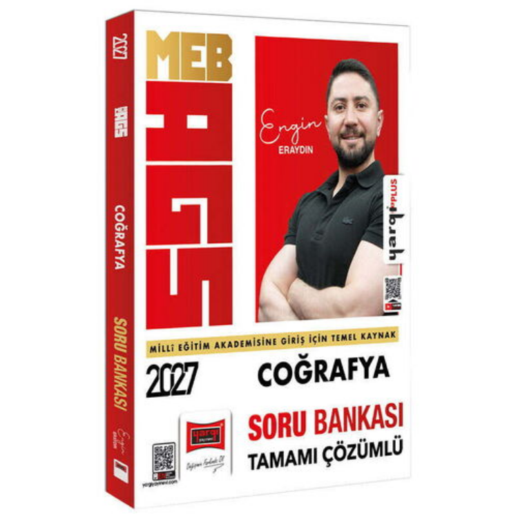 2027 MEB-AGS Coğrafya Tamamı Çözümlü Soru Bankası-Yargı Yayınları