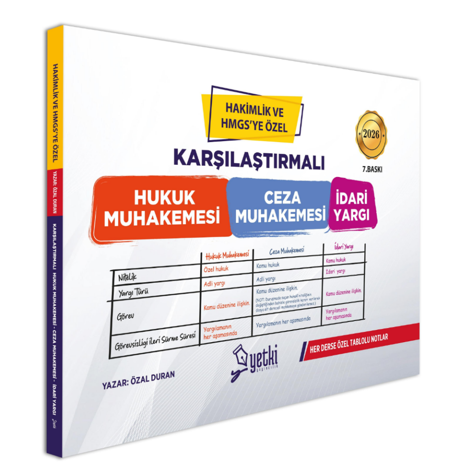 Karşılaştırmalı Hukuk 2026-Yetki Yayınları