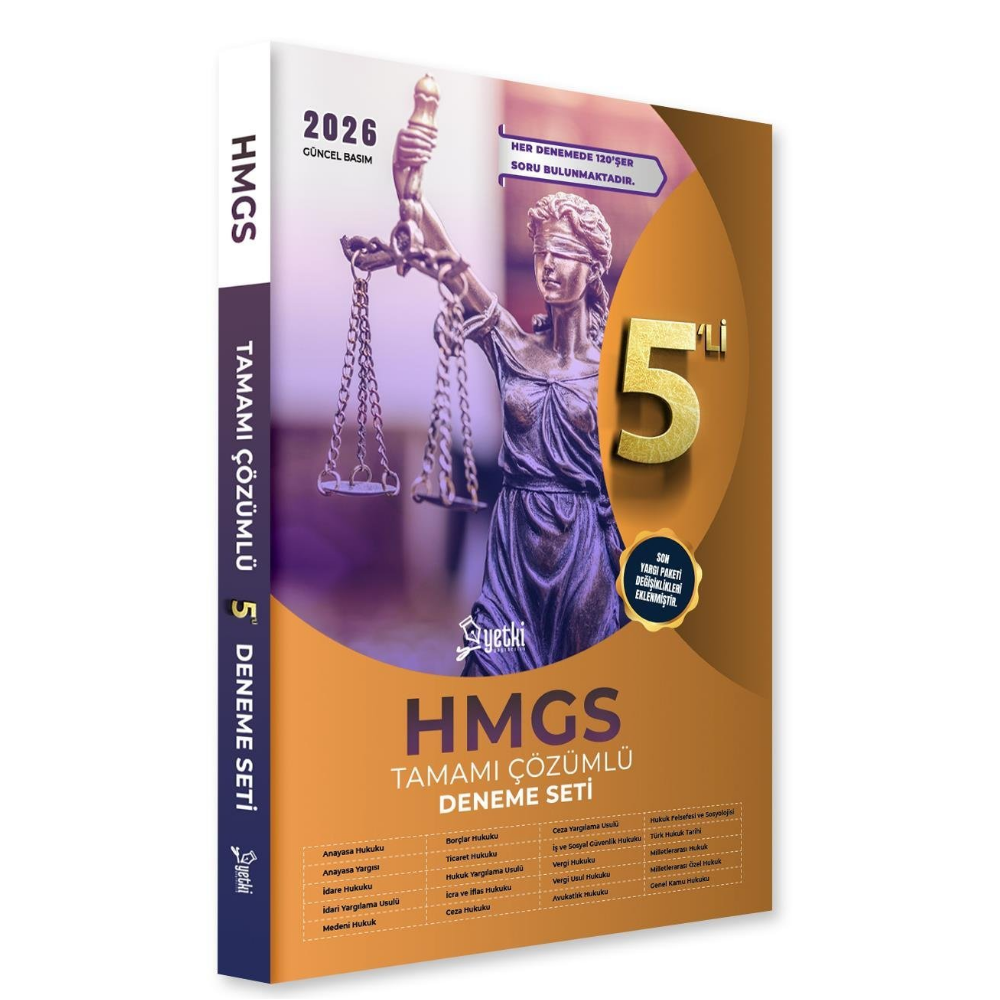 HMGS 5'li Deneme Seti- Yetki Yayınları