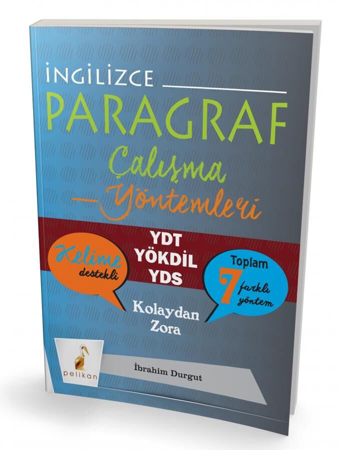 İngilizce Paragraf Çalışma Yöntemleri  Pelikan Yayınevi