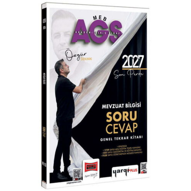2027 MEB-AGS Mevzuat Bilgisi Soru Cevap Genel Tekrar Kitabı-Yargı Yayınları