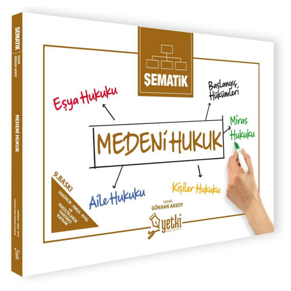 Şematik Medeni Hukuk 2026 - Yetki Yayınları