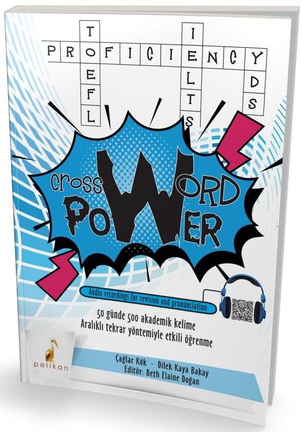 Crossword Power 50 Günde 500 Akademik Kelime Pelikan Yayınevi