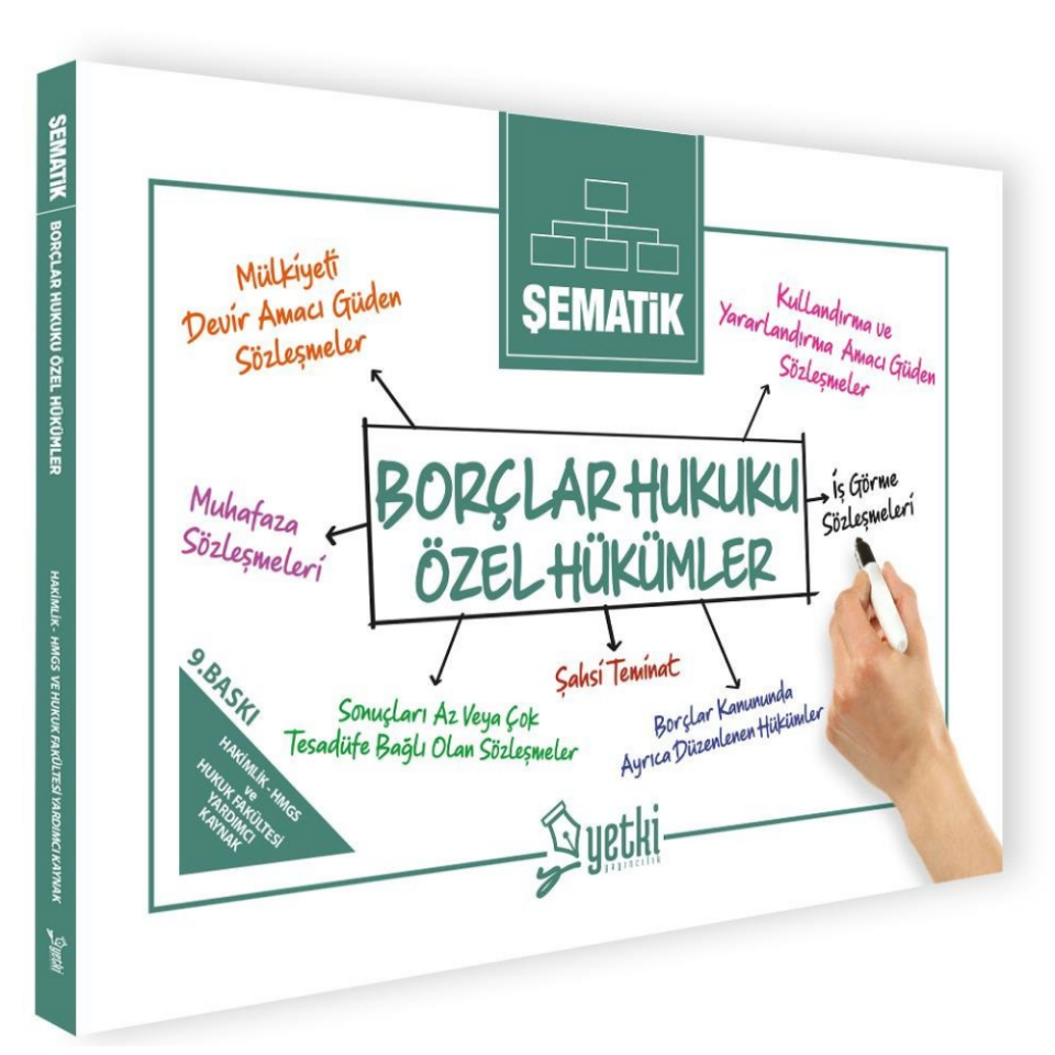 Şematik Borçlar Hukuku Özel Hükümler 2026- Yetki Yayıncılık