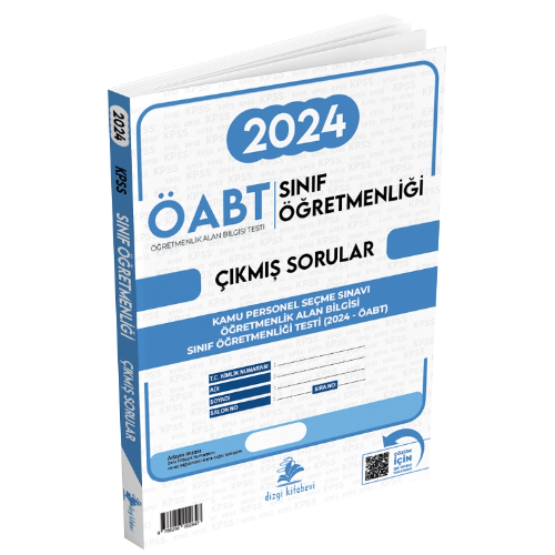 ÖABT MEB-AGS Sınıf Öğretmenliği 2024 Sınavı Çıkmış Sorular Çözümlü Dizgi Kitap Yayınları